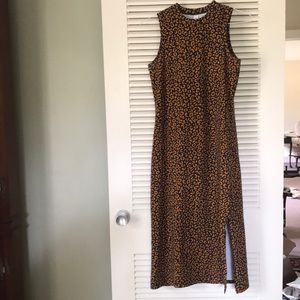 Leopard Midi Dress